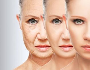 Factores que afectan natural y el envejecimiento prematuro